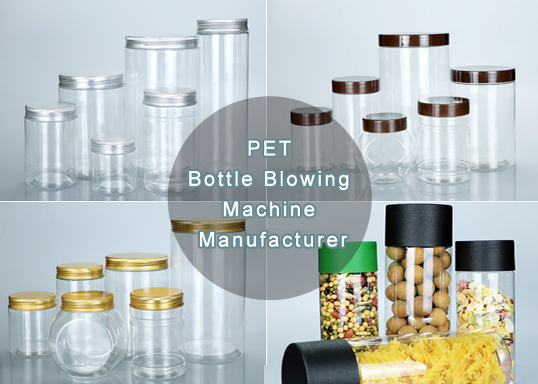 Wide Mouth Plastic Jars PET Blow Molding Machine