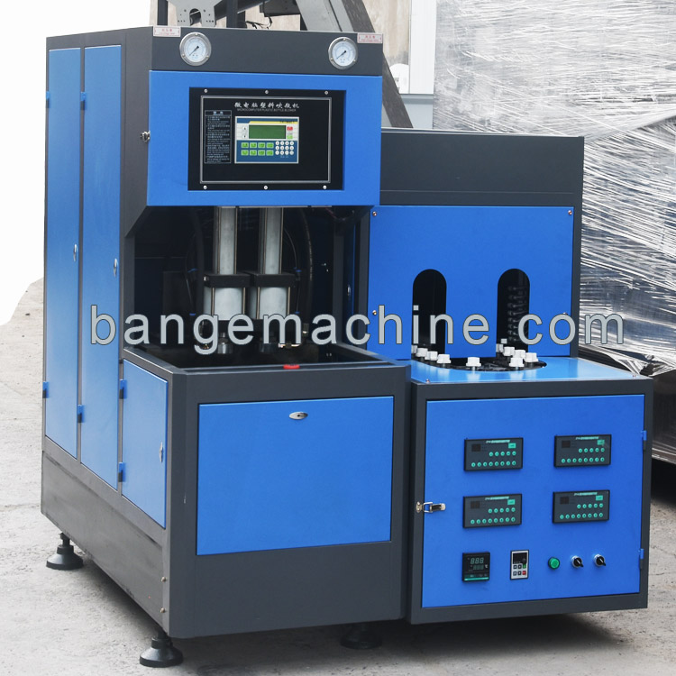 PP milk bottle semi-automatic blow molding machine extended infrared oven