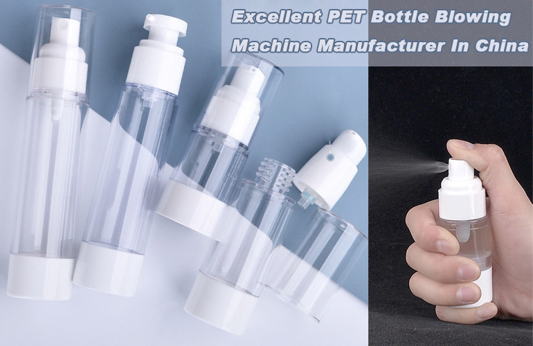 Spray bottle cosmetic moisturizing lotion PET bottle blowing machine