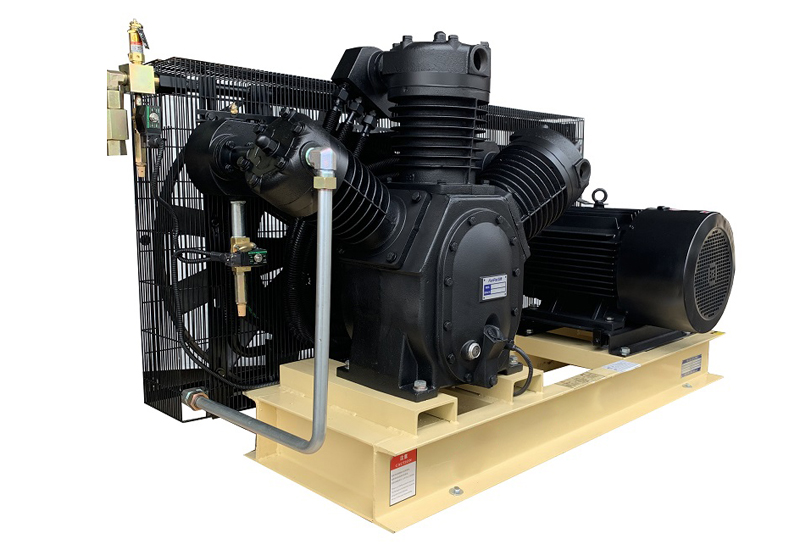 2.5 m³/min 30 bar air cooling piston compressor